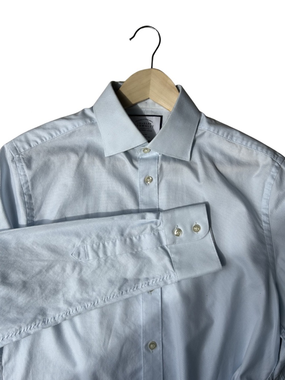 Charles Tyrwhitt Light Blue Men's Dress Shirt - Slim Fit